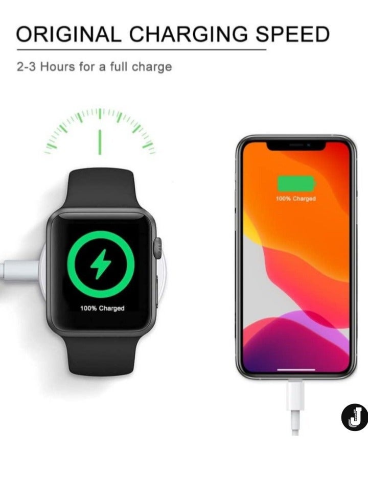 JAJEEK "New Apple MFi Certified Magnetic Charging Cable – 4.9ft 2-in-1 for iPhone & Apple Watch" - Image 4