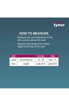 Tynor Tynor Cast Cover – Leg C16  - Image 3