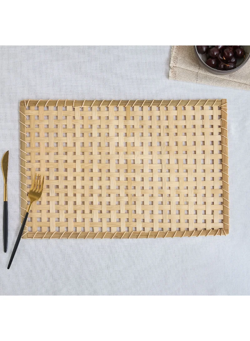 Home Box Bamboo Weave Placemat 30 x 45 cm