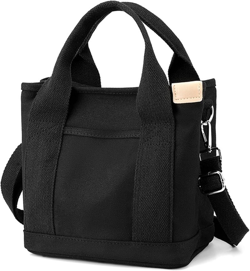 cheekyglo Large Capacity Multi-Pocket Handbag, Canvas Tote Bags Travel Bags Handbags With Zipper And Pockets for Women - Image 1