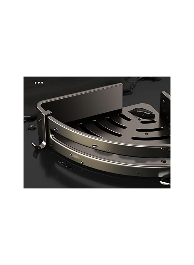 Raxoom Caddy Shelf, Bathroom Shower Rack Shelving, No Drilling Wall Mounted Shower Organizer, Rustproof Bath Storage Basket for Toilet, Kitchen - Image 4