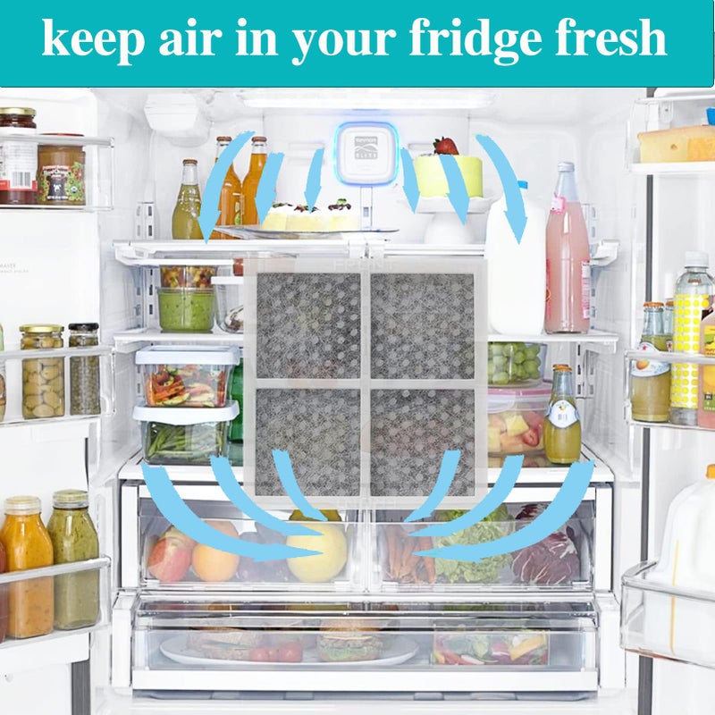 SEISSO SEISSO LT120F Fresh Refrigerator Air Filter Replacement for LG, Compatible with Kenmore - Freshen up Refrigerator Air, Absorb Odors - 6 Packs  - Image 4