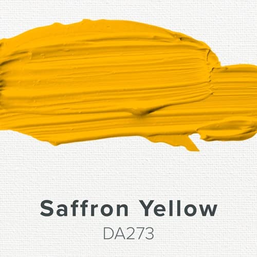 DecoArt DA273-3 Americana Acrylic Paint, 2-Ounce, Saffron Yellow - Image 2