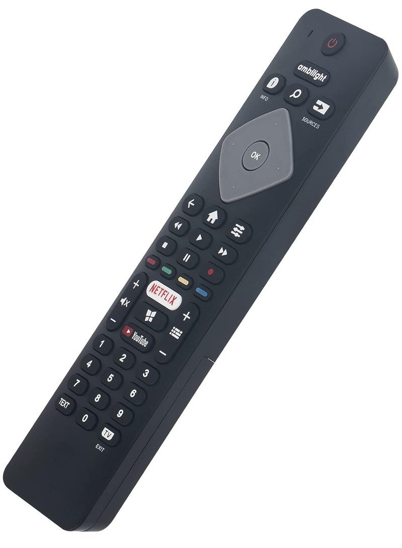 PopZa Replacement Remote Control BRC0984505/01 Fit for Philips FHD LED Smart TV Series 6905 32PFS6905/12 32PFS6905 with battery - Image 3