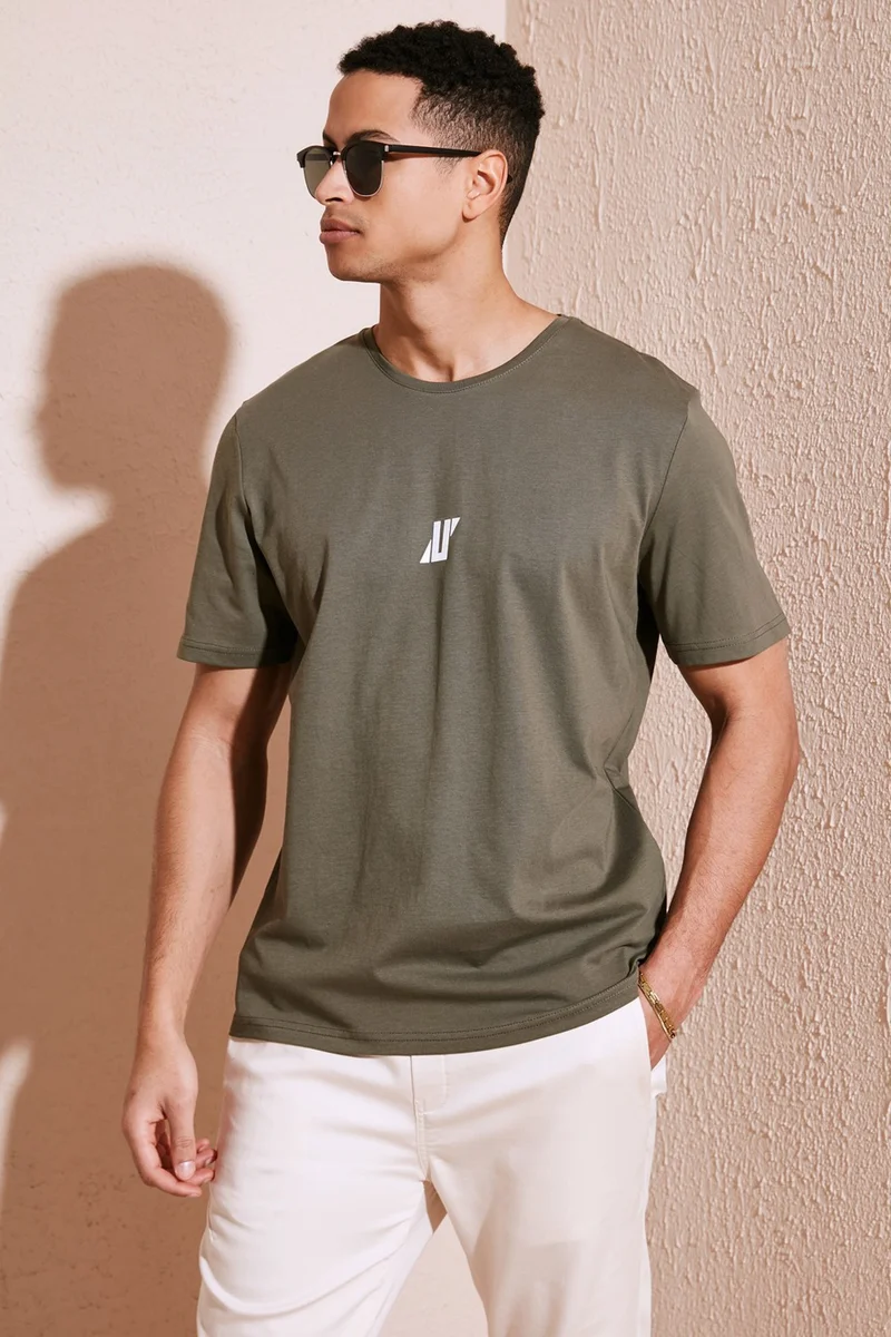 Buratti 100% Cotton Crew Neck Regular Fit T Shirt Men's T Shirt 5902753