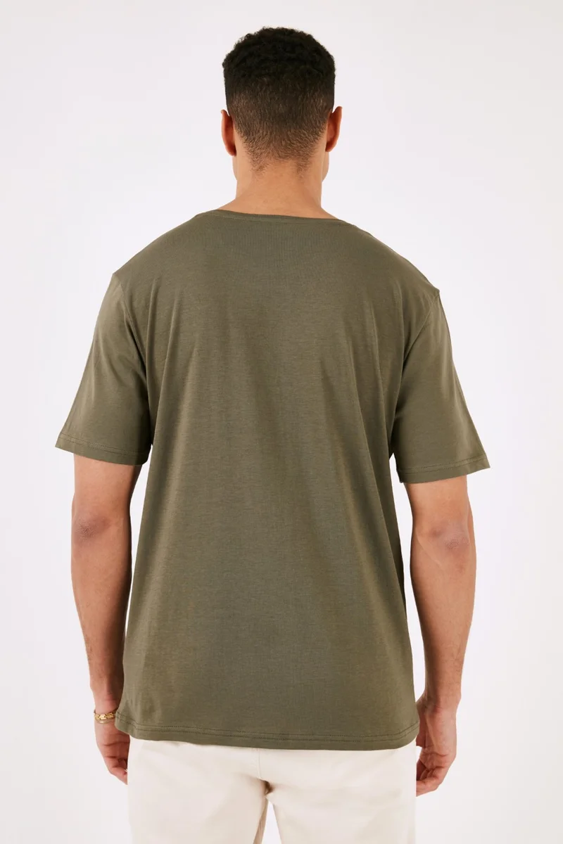 Buratti 100% Cotton Crew Neck Regular Fit T Shirt Men's T Shirt 5902753