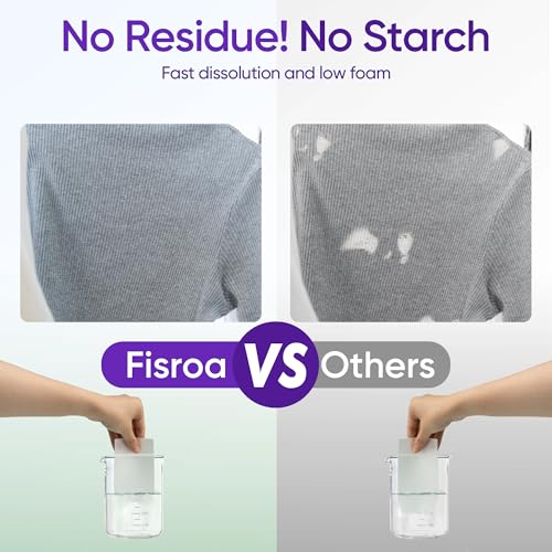 Fisroa Lavender Laundry Detergent Sheets Travel Eco-friendly 300 Loads Fisroa Clothes Washing Detergent Sheets Plastic-Free Washer Strips Liquidless Laundry Strips Tablet - Image 5