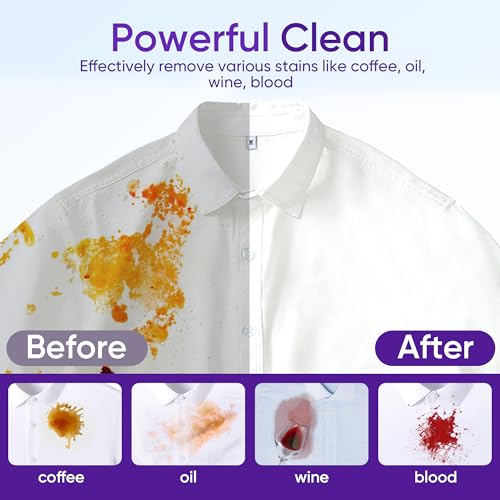 Fisroa Lavender Laundry Detergent Sheets Travel Eco-friendly 300 Loads Fisroa Clothes Washing Detergent Sheets Plastic-Free Washer Strips Liquidless Laundry Strips Tablet - Image 4