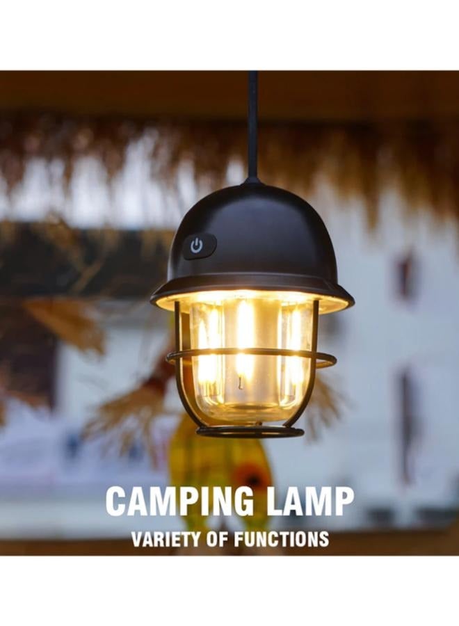 فانوس LED عتيق محمول لخيمة التخييم المعلقة - Image 1