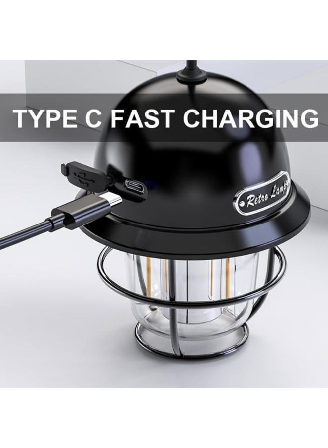 فانوس LED عتيق محمول لخيمة التخييم المعلقة - Image 3