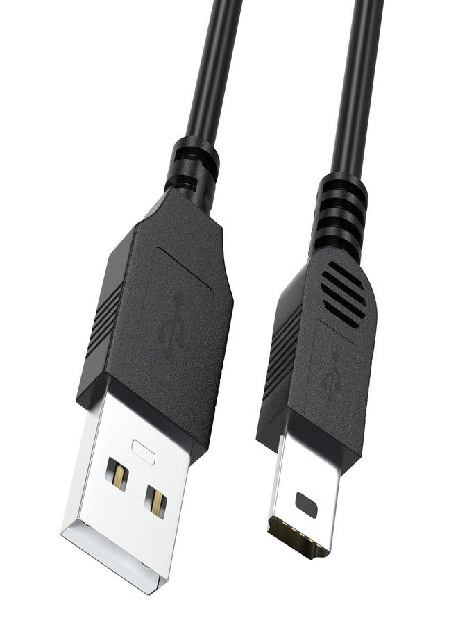 Koffmon 6FT Mini USB Data & Charging Cable for Sony Handycam - Compatible with DCR-SR82, SR85, SR87, SX40, SX41, SX60, SR62, SR65, SR67, SR68, SR80 - 2-in-1 Extra Long Multi-Function Cord - Image 1