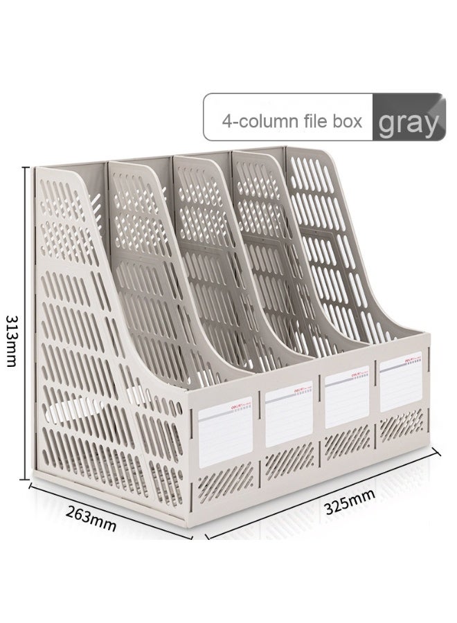 ديلي دواليك ملف بلاستيكي سميك من دلي - أداة تخزين عمودية فعّالة