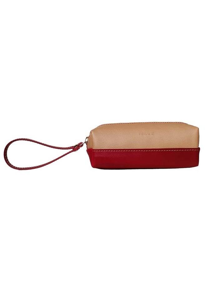 IMARS Stylish Blue Sand Wristlet Perfect for Women & Girls (Red Biege) - Image 1