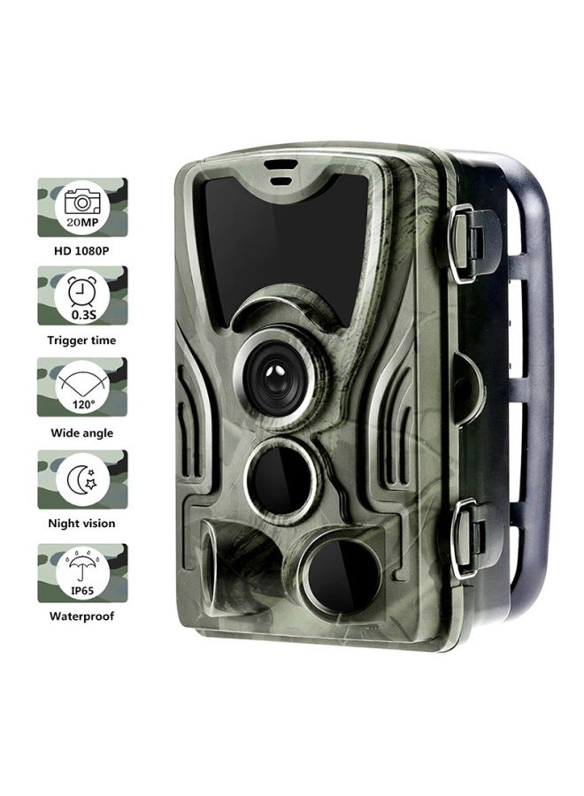 Generic HC801 20MP Infrared Camera 1080p Outdoor Ultra Long Standby HD Camera Courtyard Surveillance Camera-Color:HC801A  - Image 1