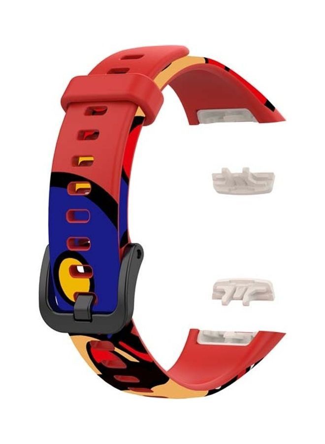 NIBEMINENT Silicone Strap Replacement Band Compatible with Huawei 6 Multicolor - Image 2