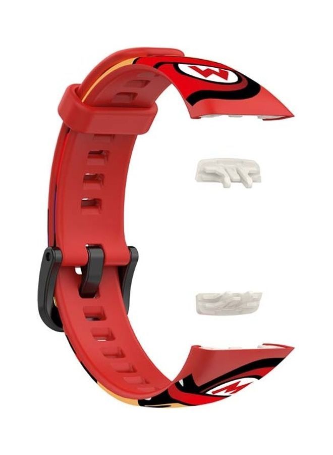 NIBEMINENT Silicone Strap Replacement Band Compatible with Huawei 6 Multicolor - Image 3