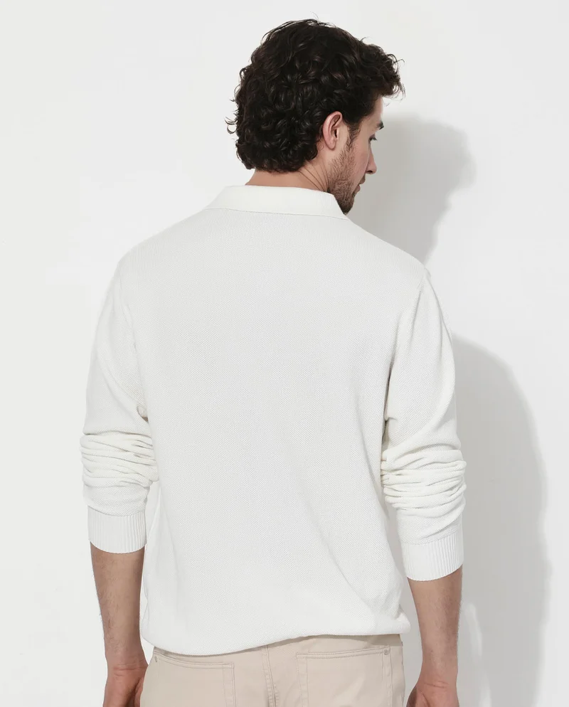 Rare Rabbit Men's Cotton Knitted Shirt