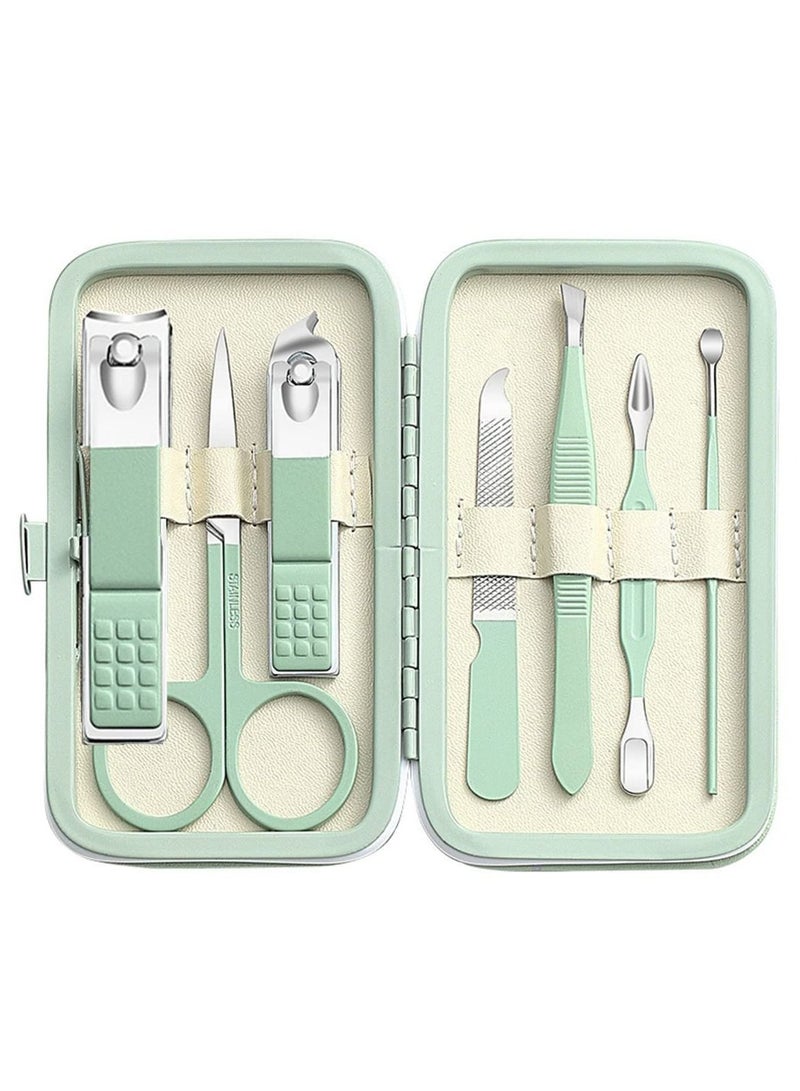 أوريتي الفولاذ المقاوم للصدأ أصابع القدم الأظافر مقص أدوات العناية الشخصية مع حقيبة السفر المحمولة أدوات الأقدام - Image 1