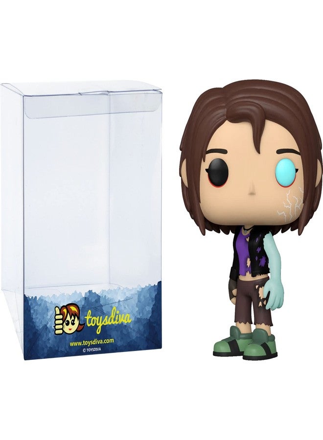 Funko Ashley: P o p ! Games Vinyl Figurine Bundle with 1 Compatible 'ToysDiva' Graphic Protector (874-63995 - B) - Image 1