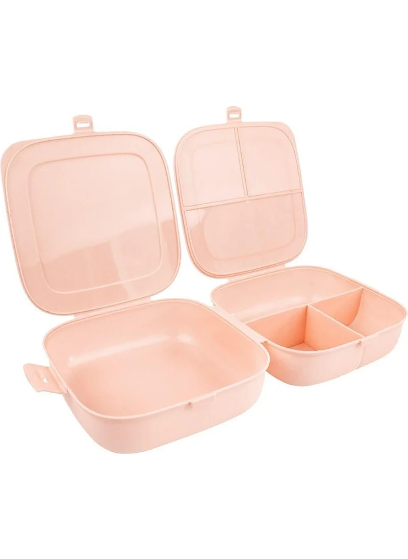 DECOBELLA Double Lid Nutrition Container