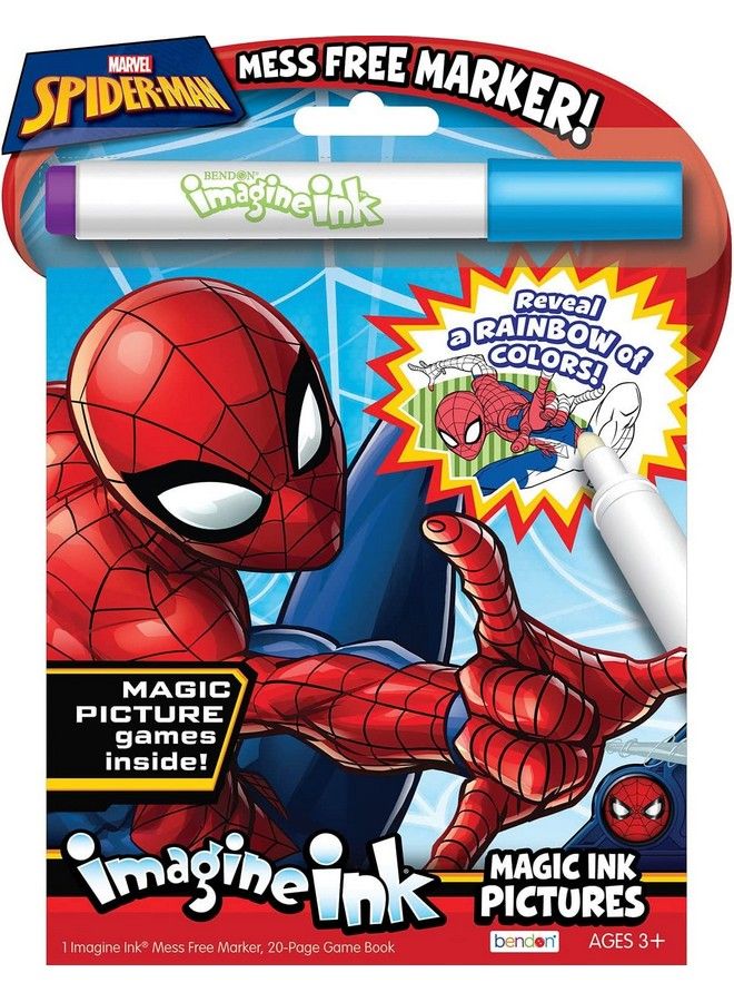 Bendon Publishing Imagine Ink Coloring Book Assorted Set For Boys With Stickers (Bundle Includes 6 No Mess Books Featuring Cars Mickey Mouse And More) - Image 4