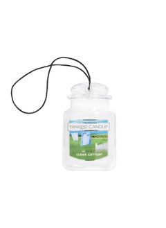 YANKEE CANDLE Car Jar Ultimate Clean Cotton  - Image 1