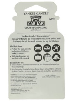 YANKEE CANDLE Car Jar Ultimate Clean Cotton  - Image 3