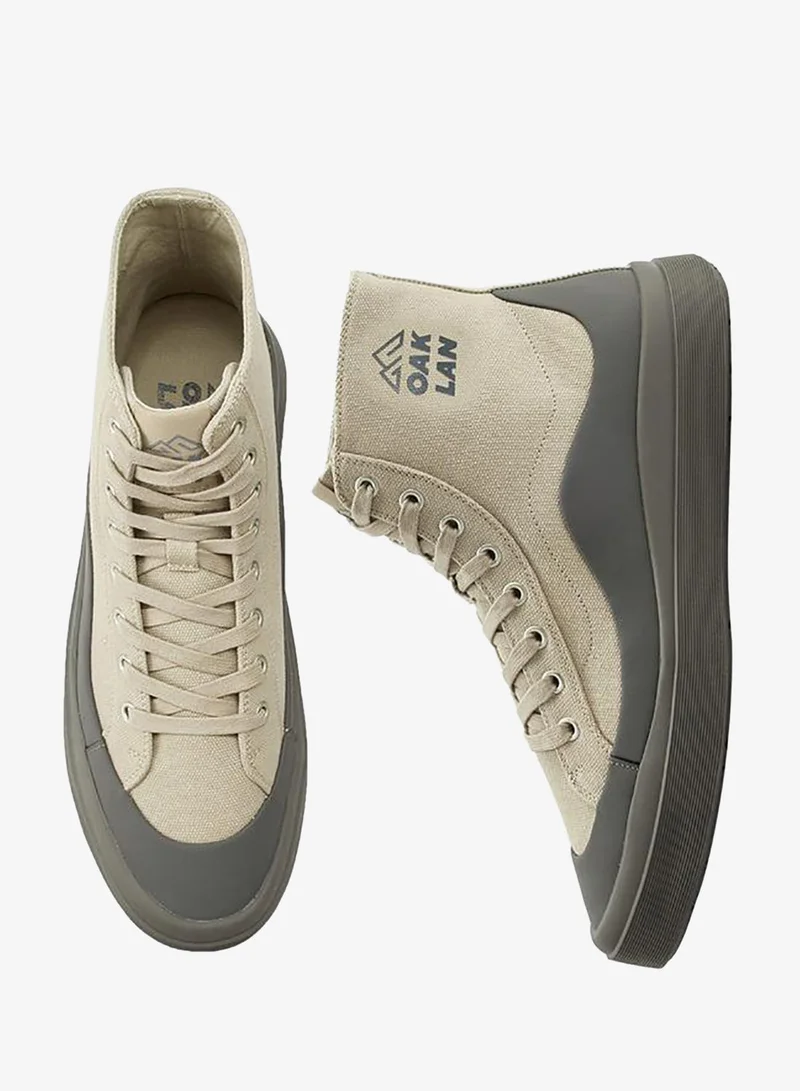 شو اكسبرس Men Lace-Up Canvas Sneakers