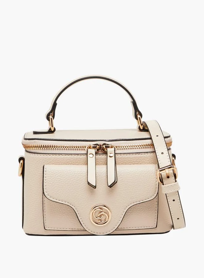 سيليست حقيبة كتف بألواح وحزام قابل للفصل