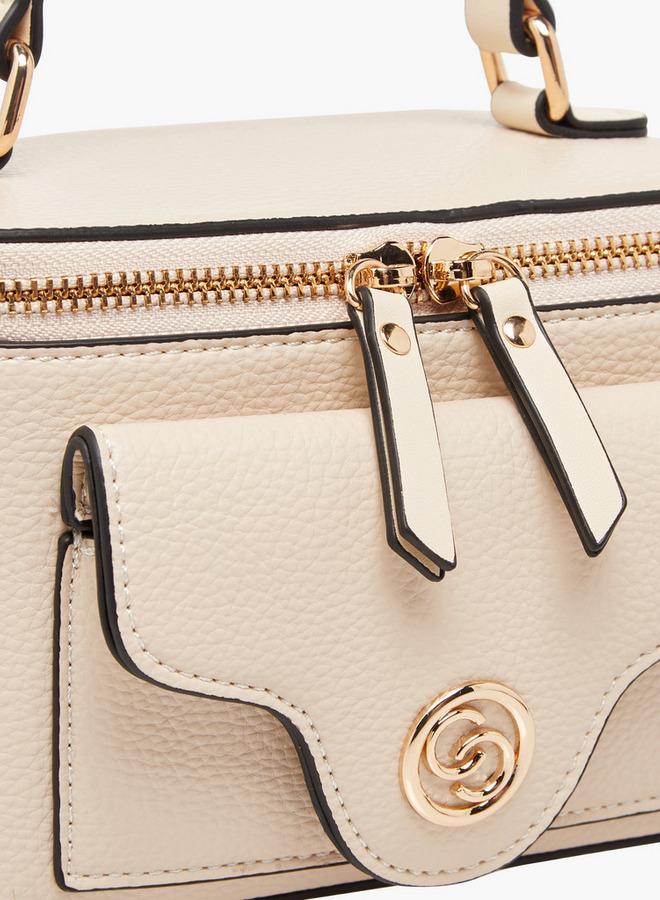 سيليست حقيبة كتف بألواح وحزام قابل للفصل - Image 4