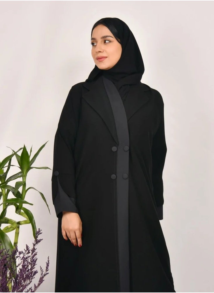 Classic Kaaf Abaya - Black Button Formal - pzsku/ZC5941CF812B20A107B4FZ/45/_/1728373344/dadf4879-f647-4a00-9e26-a5f58b97c5fc