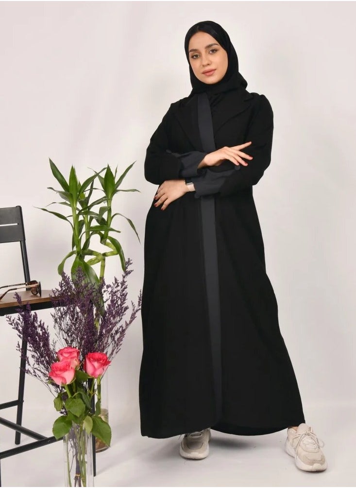 Classic Kaaf Abaya - Black Button Formal - pzsku/ZC5941CF812B20A107B4FZ/45/_/1728373447/63fc7b14-5649-4002-9073-8d6677f11abb