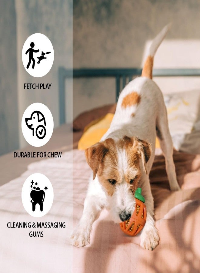 Plushmate x Holy Paws Fruity Bite Dog Treat Dispenser Chew Toy (Orange) for Small Medium Dogs | 2 in 1 Dog Toy | 100% Natural Non-Toxic Rubber | Play, FET - Image 5