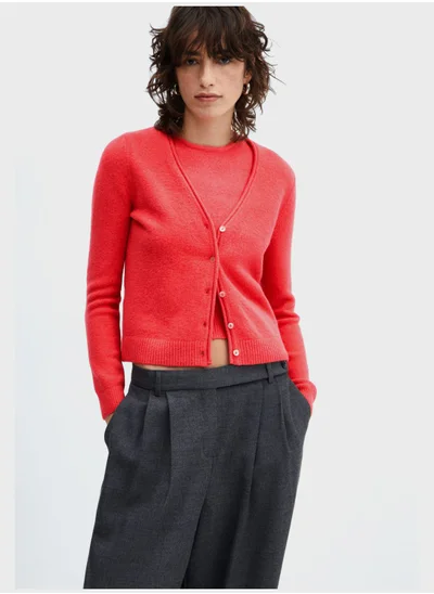 مانجو Knitted Cardigan