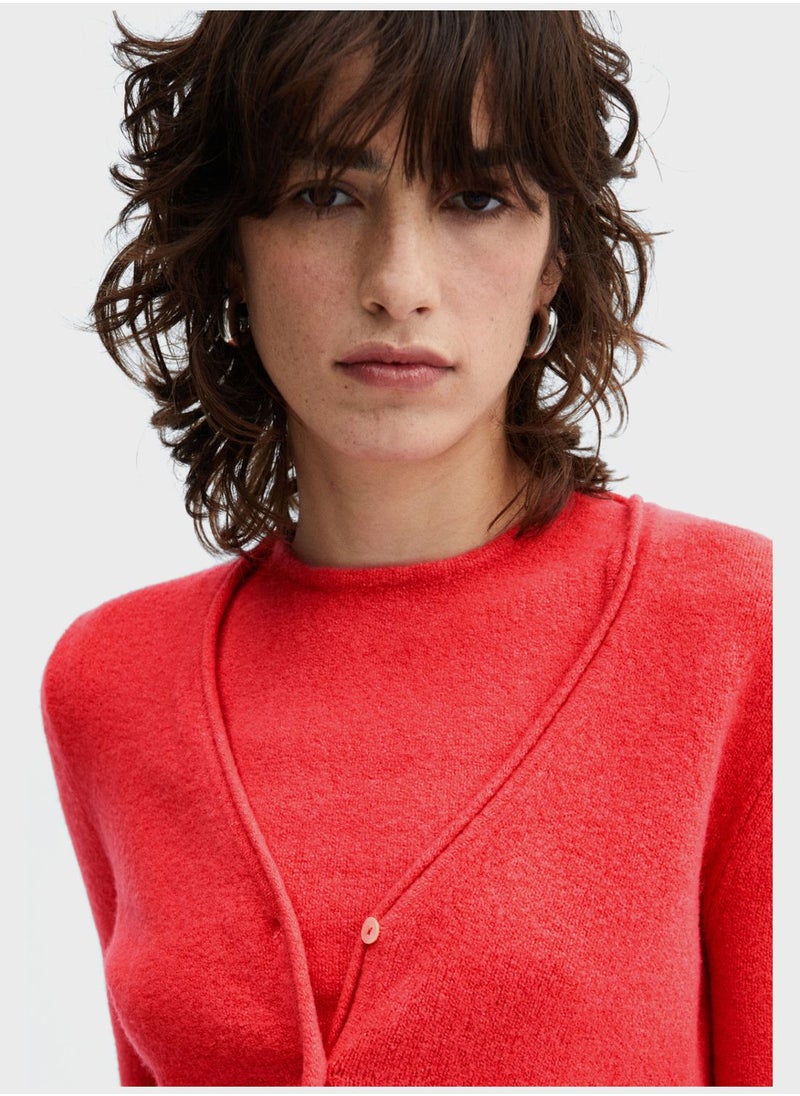 MANGO Knitted Cardigan  - Image 3