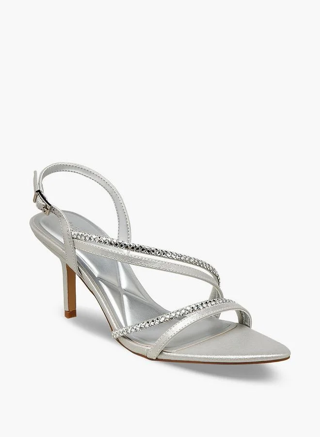 Celeste Women Embellished Stiletto Heel Sandals Ramadan Collection