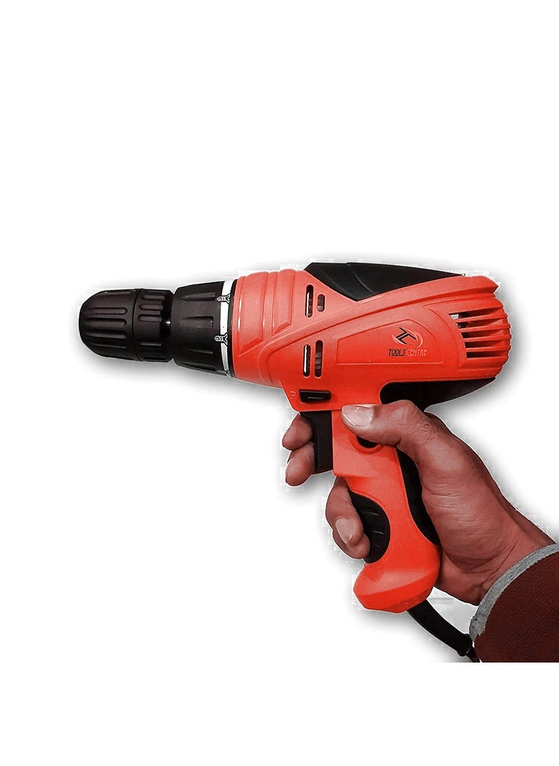 Maha MAHA CLASSIC Torque Adjustment System Electric Screw Driver Cum Drill Machine 10mm 10 mm Screwdriver Drill Collated Screw Gun Corded Vatiant Color  - Image 1