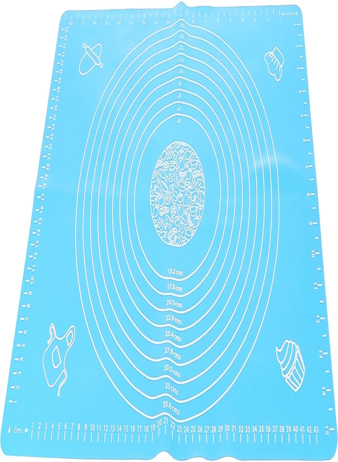 MT Silicone Dough Mat, Blue - 40 x 60 cm