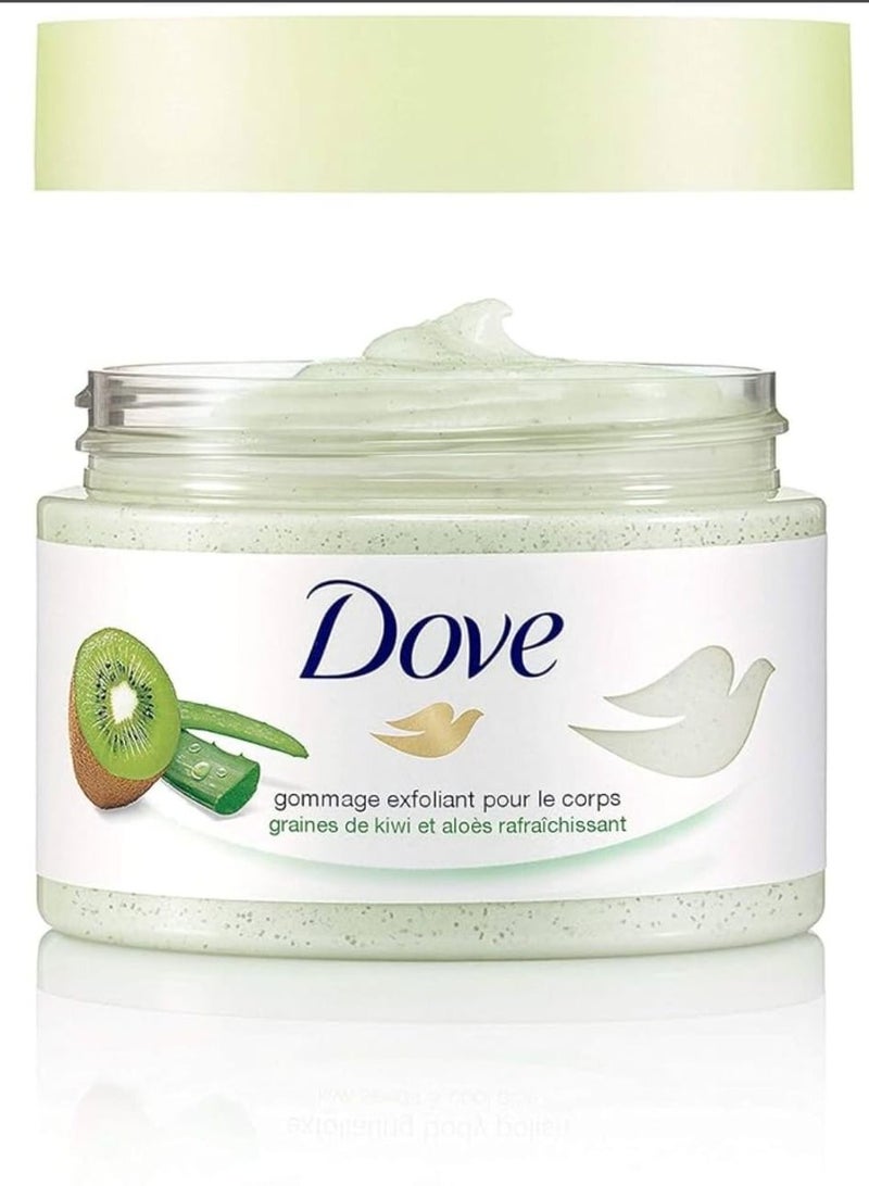 دوف غسول الجسم المقشر من دوف بالكيوي وخلاصة الصبار، 297 جم : - Image 2