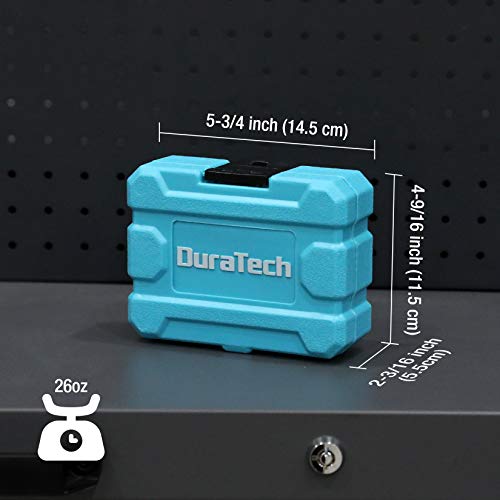 DURATECH 14-Piece External Star Impact Socket Set with Storage Case, E4 to E24, 1/4”, 3/8”, 1/2” Drive Female E-Torx Torque Socket for Working with Impact Wrench, Cr-V Steel - Image 5