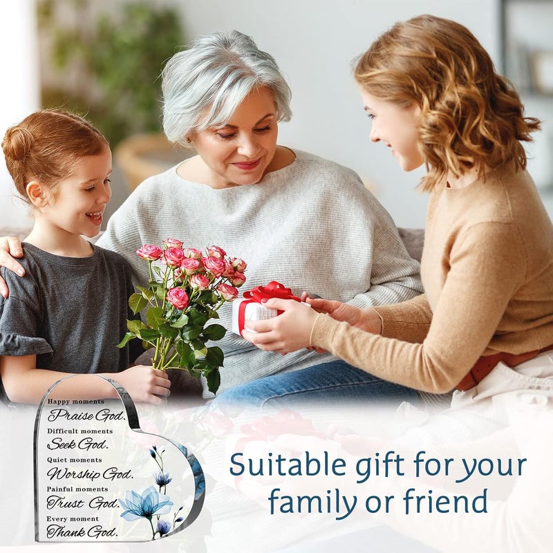 Yulejo Christian Bible Verses Heart Decor - Image 4