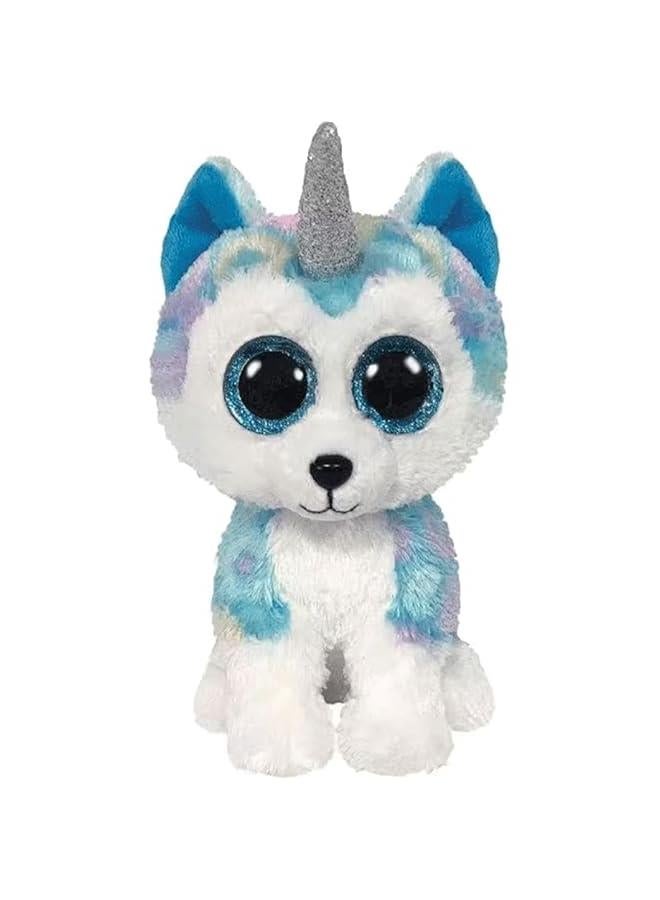 Beanie Baby Helena Unicorn Dog Stuffed Animal Plush Doll (6inch) 