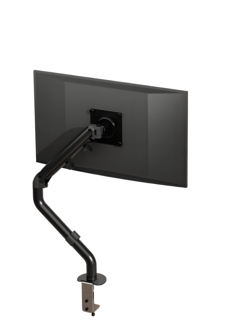 XiuWoo - Monitor Mount Single Arm Stand,Adjustable Spring Monitor Desk Mount Swivel Bracket with Articulating Gas Spring, Fits 17 to 32 Inch Lcd Computer Monitors(Holds up to 0.5-9kg) - Image 1