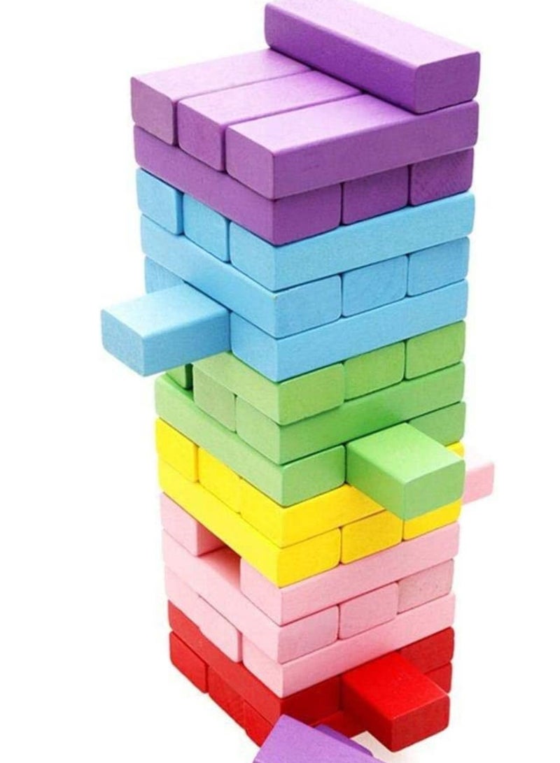Educational Innovations Colorful Wooden Blocks Kids Game - Image 1
