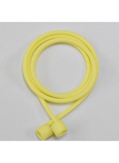 For Apple Airpods2PRO3 Earphone Anti-lost Rope Millet Huawei Earphone Silicone Lanyard TWS Anti-lost Rope-Color:607C Light Yellow (Classic)-Applicable Model:For Apple Wireless Headphones
