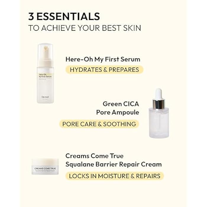 De:maf Welcome Skincare Kit – Bestseller 3-Step Skincare Set for Sensitive Skin & Barrier Care | Travel Size Skincare Gift Set for Mom & Women | Holiday Gift Limited Edition - Image 3