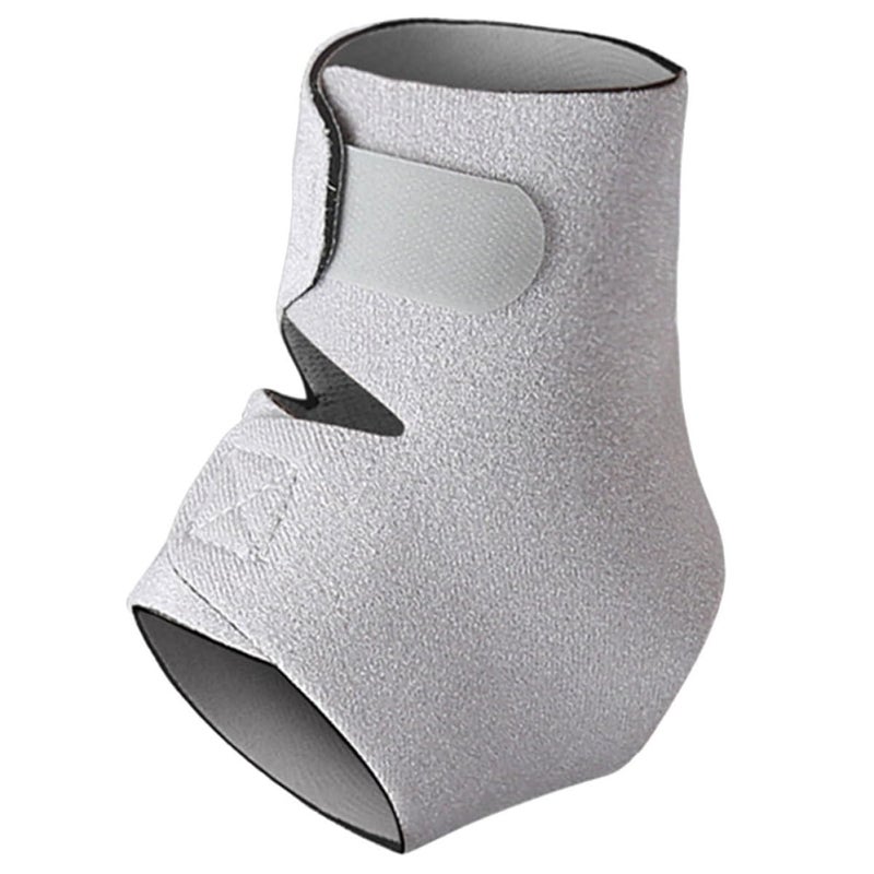 Adjustable Compression Ankle Sleeve for Sports Gray Large Anti Wear Support - Image 2