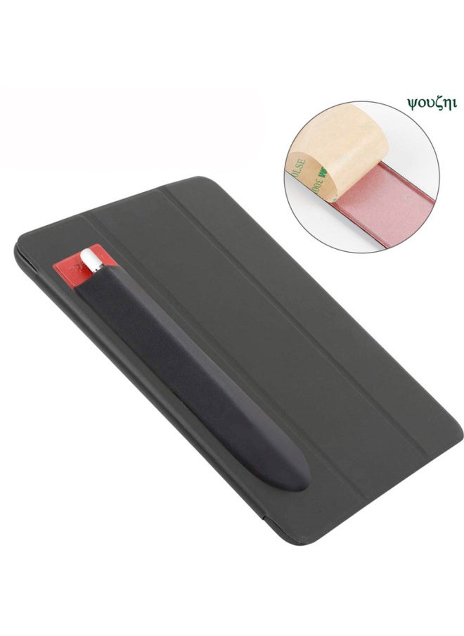 Generic - Suitable For Tablet Stylus Lycra Back Sticker Storage Bag Multi-Scene Surface Storage Sticker Capacitance Pen Holder-Color:Customizable - Image 1