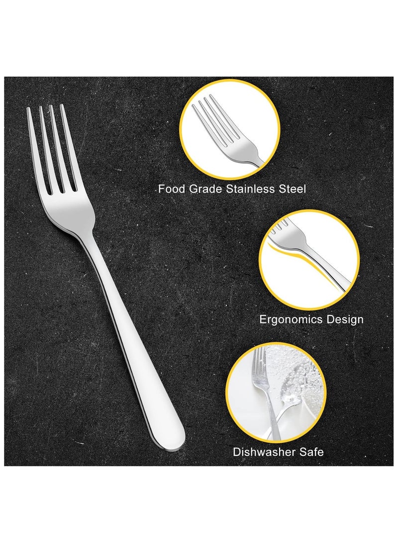 BLACKSTONE Set of 6 Premium Stainless Steel Tea Forks - 15cm  - Image 4