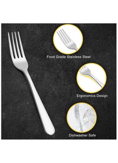 Set of 6 Premium Stainless Steel Tea Forks - 15cm - pzsku/ZC59552116339E17BBD91Z/45/_/1737009424/6d465157-f2f5-44df-9957-3dd7049aeadb